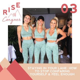Ep 3: Staying in your lane: How to stop comparing yourself & feel enough