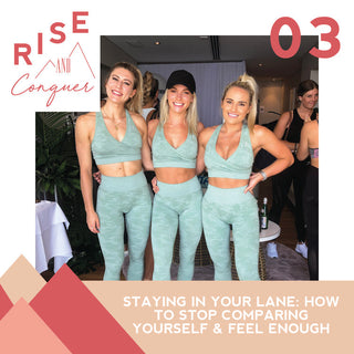 Ep 3: Staying in your lane: How to stop comparing yourself & feel enough