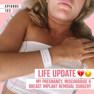 Life update 😔 💔 My pregnancy, miscarraige & breast implant removal surgery