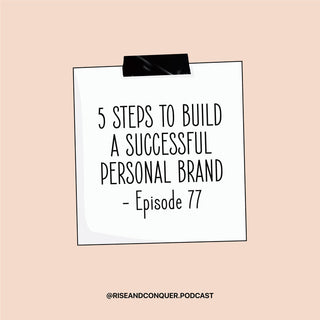 Episode thread: 5 Steps to build a influential & successful person brand ⚡️*BOSS IT SERIES #4*