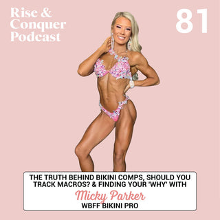 The truth behind bikini comps + should you track macros? & finding her 'why' with WBFF Bikini Pro Micky Parker