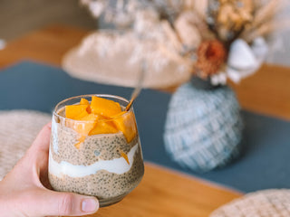 Mango Protein Chia Pudding