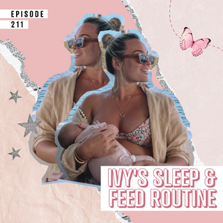 Ivy’s sleep + feed routine 🍼 how Ivy has slept 12hrs a night by 12 weeks old