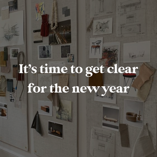 It's time to get clear for the new year...