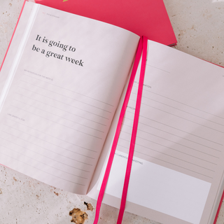 Life Happens For Me Manifestation Journal (PINK)